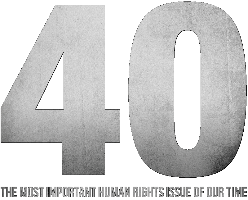 40 PRO LIFE EDUCATION MOVIE Logo